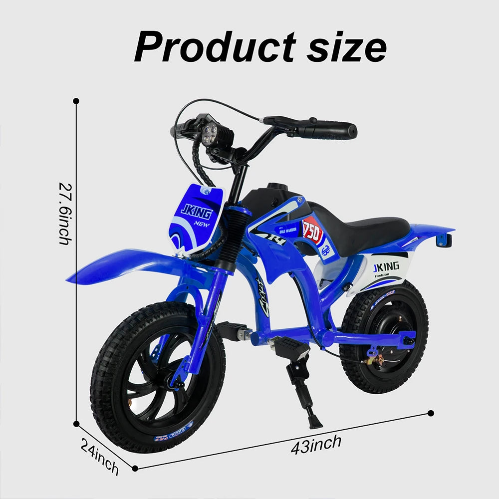 Moto Électrique Enfant Cross 200W Longue Autonomie