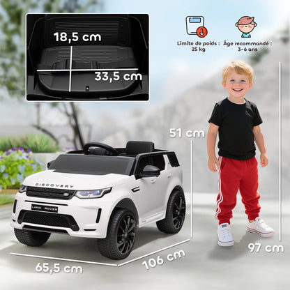 Voiture Électrique Enfant Land Rover Discovery Sport