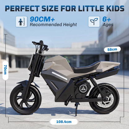 Moto Électrique Enfant Batterie Lithium Frein à Disque