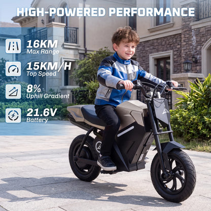 Moto Électrique Enfant Batterie Lithium Frein à Disque