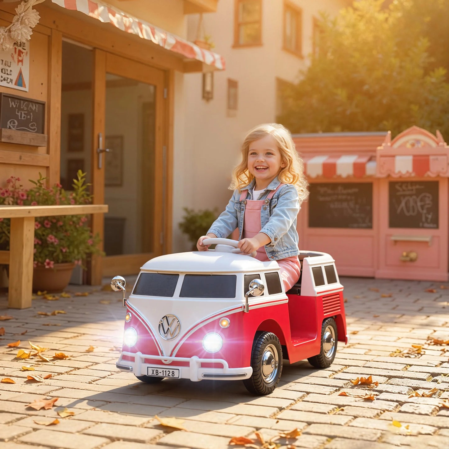 Voiture Électrique Enfant Volkswagen T1