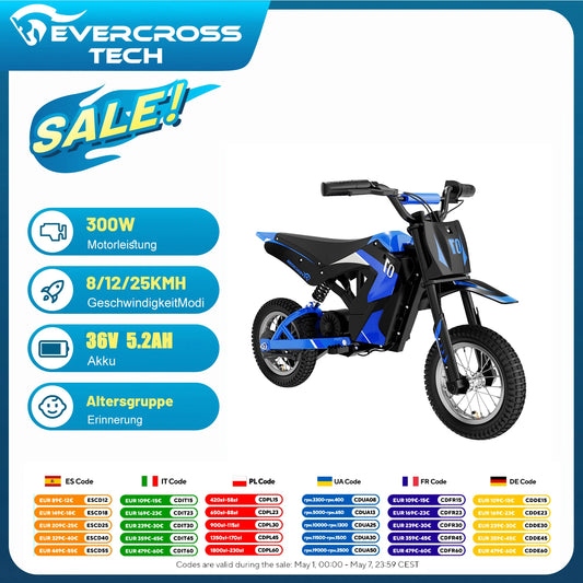 Moto Électrique Enfant 300W Grande Autonomie