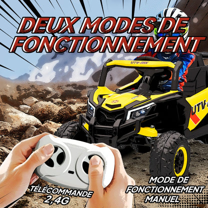 Voiture Électrique Enfant Buggy Démarrage Progressif