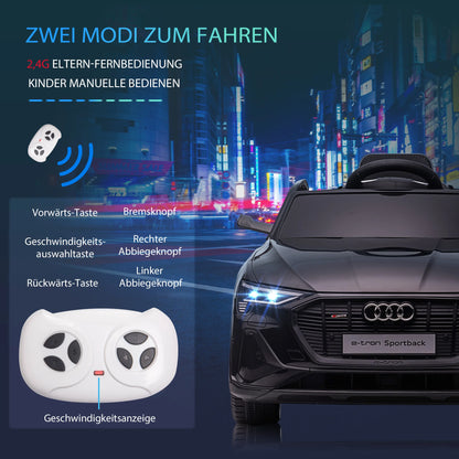 Voiture Électrique Enfant Poussette Ceinture Musicale