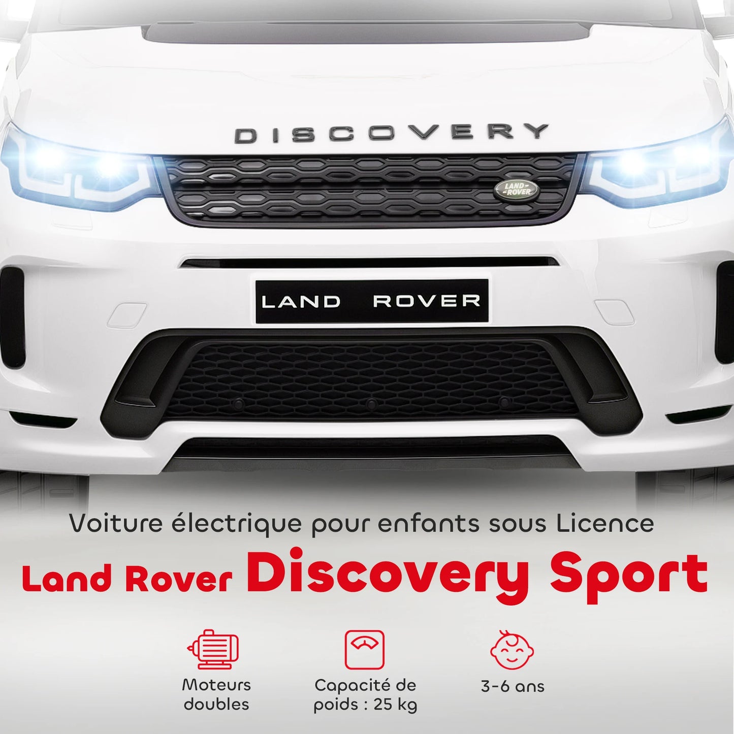 Voiture Électrique Enfant Land Rover Discovery Sport