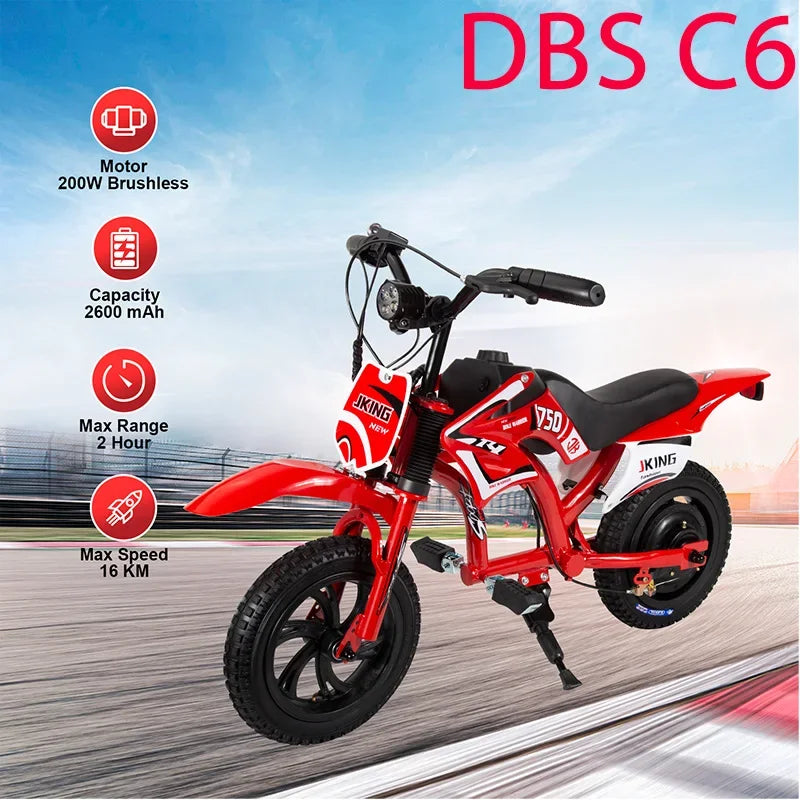 Moto Électrique Enfant Longue Portée Écran LCD