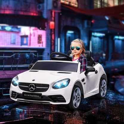 Voiture Électrique Enfant Phares LED et Klaxon