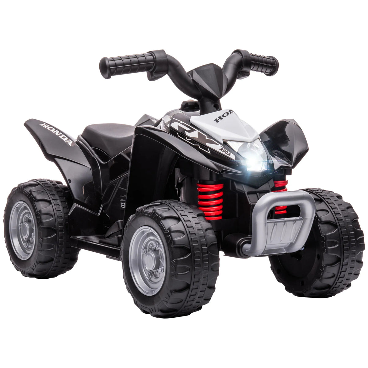 Quad Électrique Enfant Phares LED et Klaxon Noir