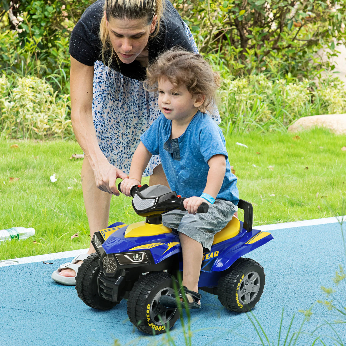Quad Électrique Enfant Porteur Effets Lumineux