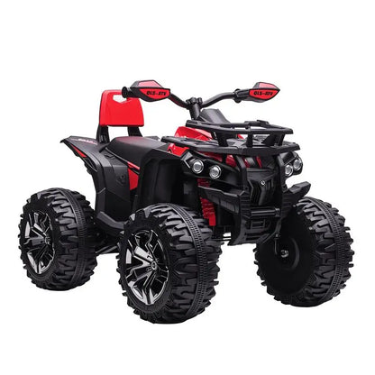 Quad Électrique Enfant Grand Format Rouge