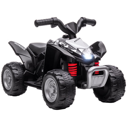 Quad Électrique Enfant Phares LED et Klaxon Noir
