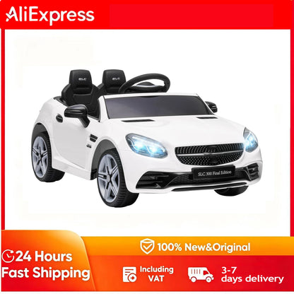 Voiture Électrique Enfant Phares LED et Klaxon