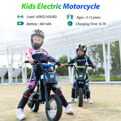 Moto Électrique Enfant 3 Vitesses 25 km/h
