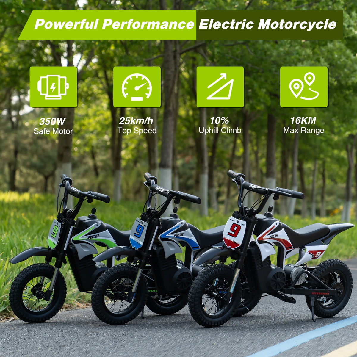 Moto Électrique Enfant Double Suspension