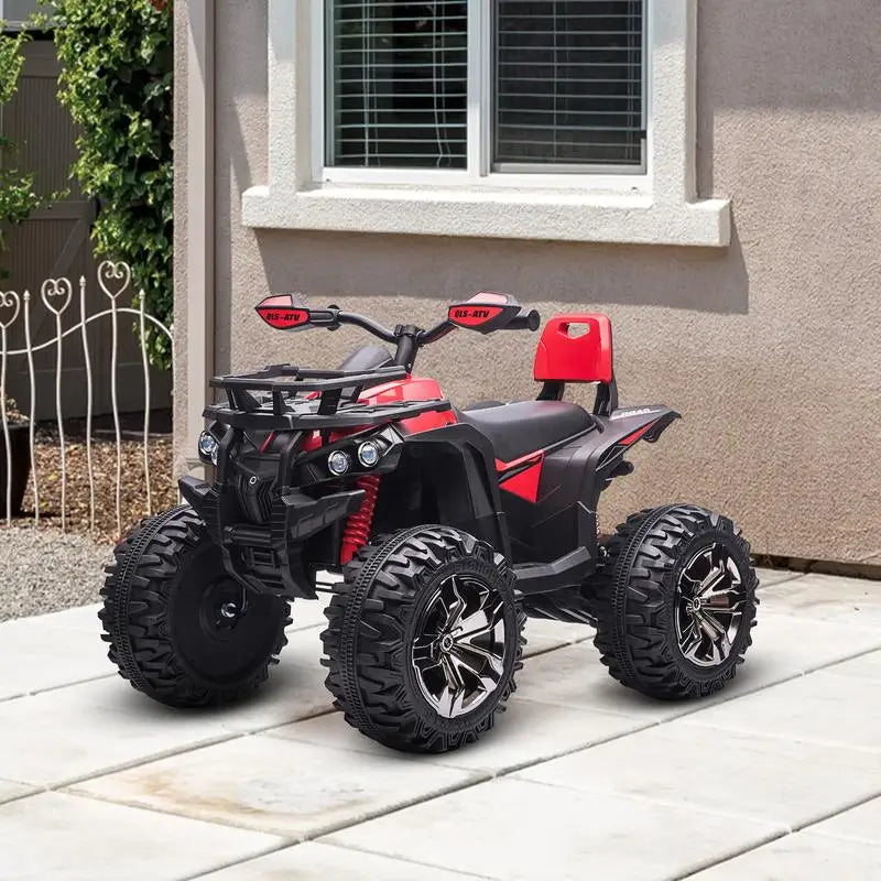 Quad Électrique Enfant Grand Format Rouge