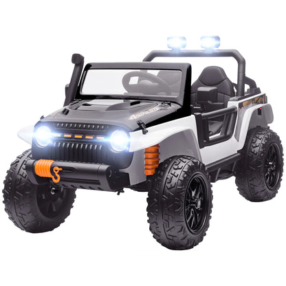 Voiture Électrique Enfant Duo Parent Enfant Haut-Parleur