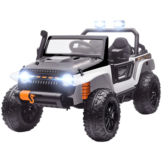 Voiture Électrique Enfant Duo Parent Enfant Haut-Parleur