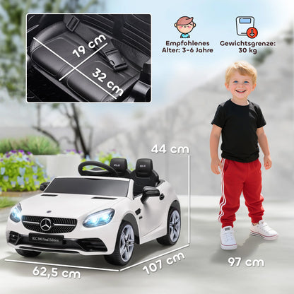 Voiture Électrique Enfant Phares LED et Klaxon
