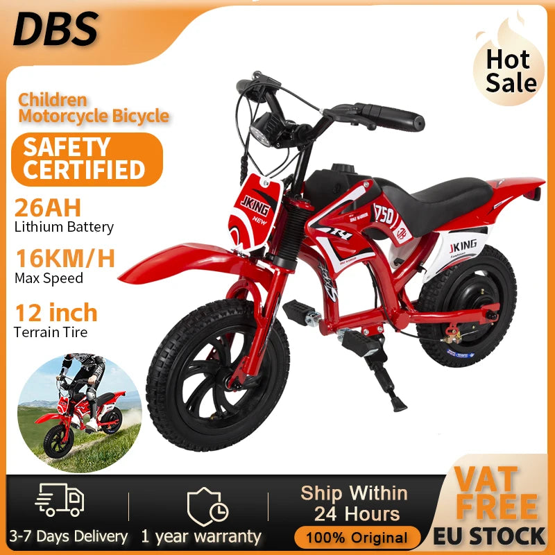 Moto Électrique Enfant Longue Portée Écran LCD
