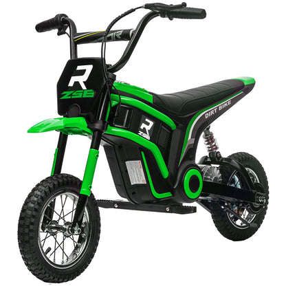 Moto Électrique Enfant Tout-Terrain 350W Verte