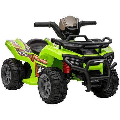 Quad Électrique Enfant Marche Avant Musique Vert