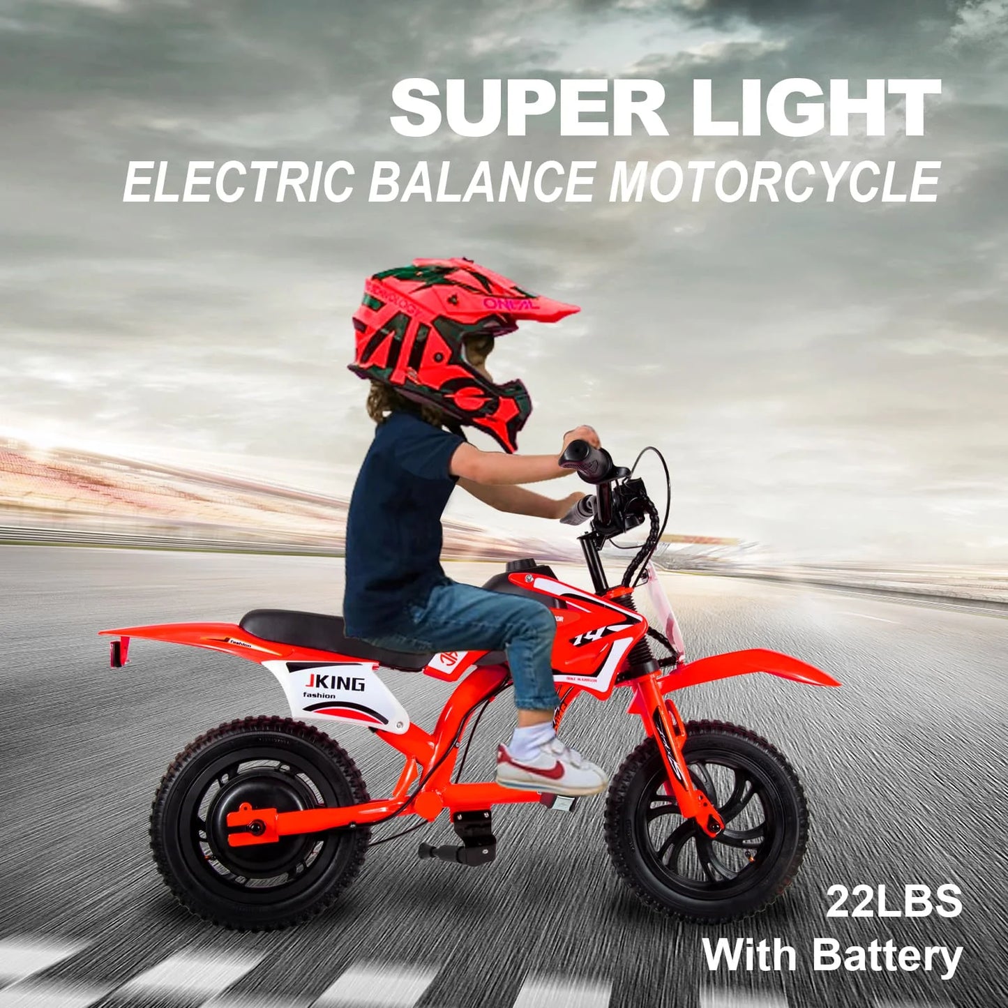 Moto Électrique Enfant Cross 200W Frein à Disque