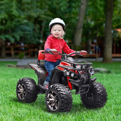 Quad Électrique Enfant Grand Format Rouge