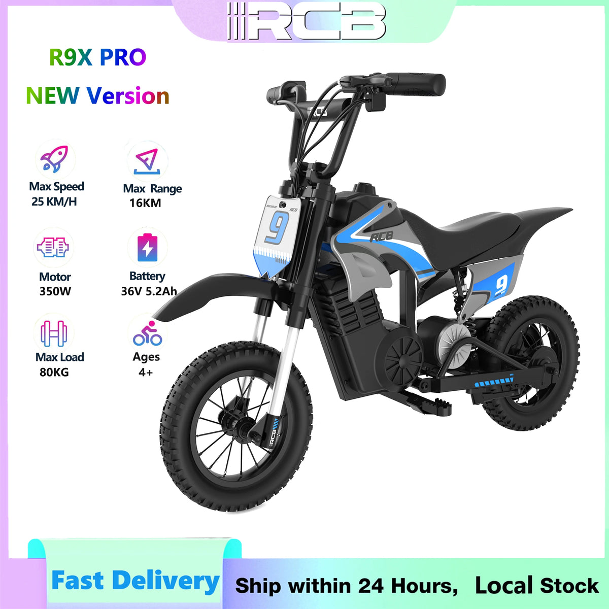 Moto Électrique Enfant Double Suspension