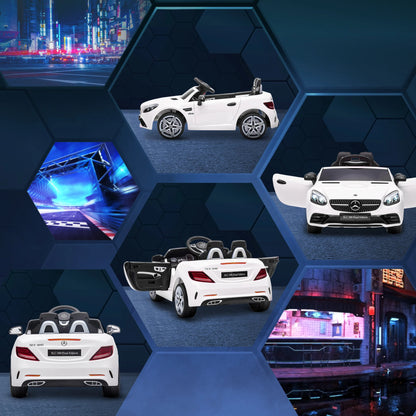 Voiture Électrique Enfant Phares LED et Klaxon