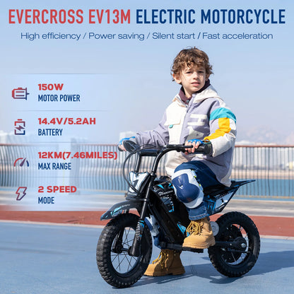 Moto Électrique Enfant 2 Vitesses Tout-Terrain