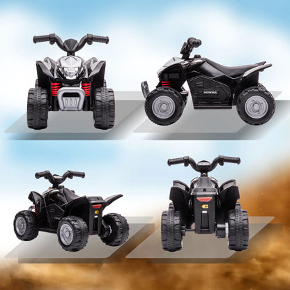 Quad Électrique Enfant Phares LED et Klaxon Noir