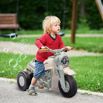 Moto Électrique Enfant Bulles et Lumières