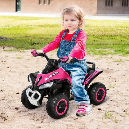 Quad Enfant à Pousser Musique Rose