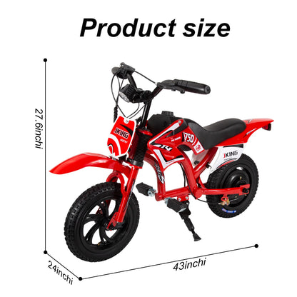 Moto Électrique Enfant Cross 200W Frein à Disque