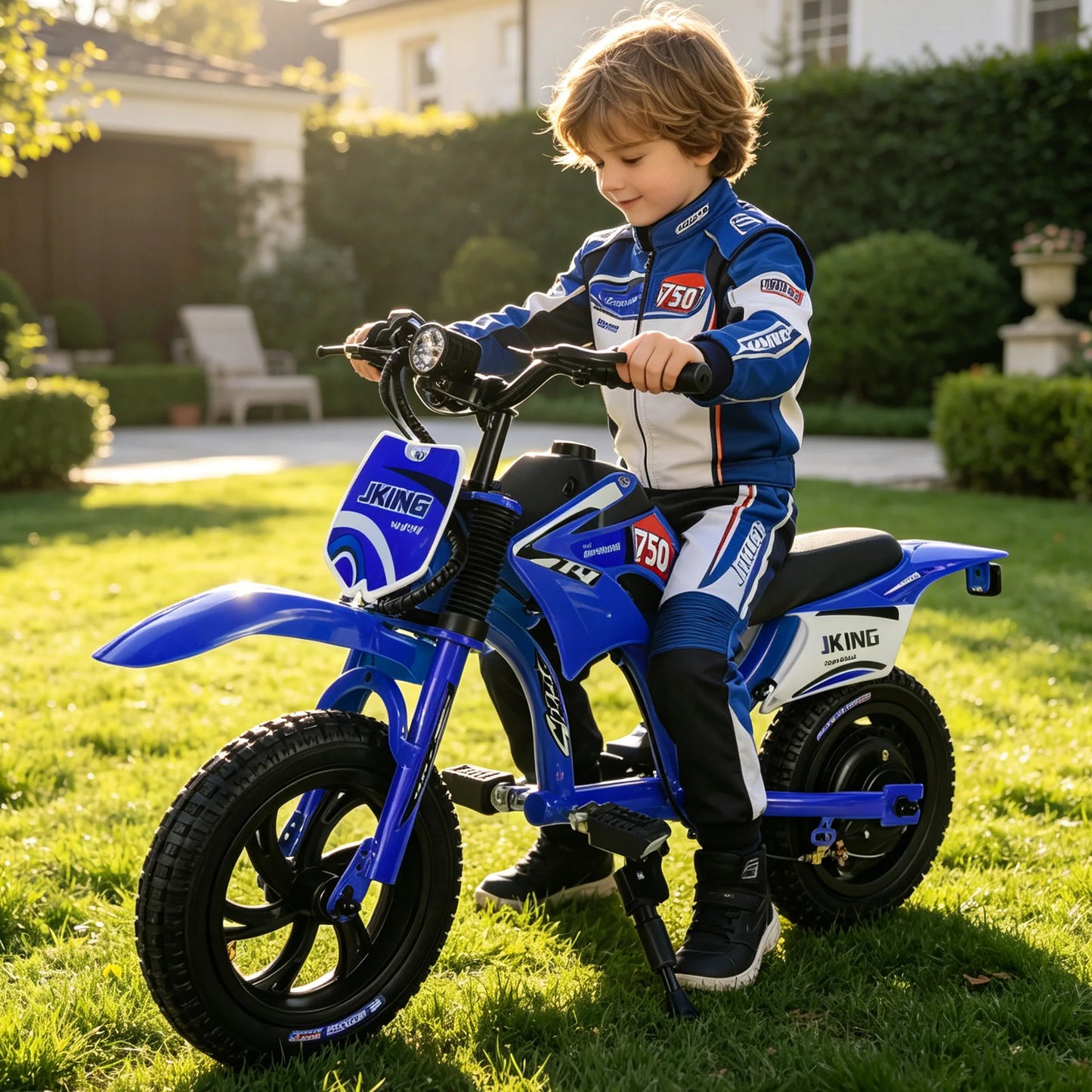 Moto Électrique Enfant Cross 200W Longue Autonomie