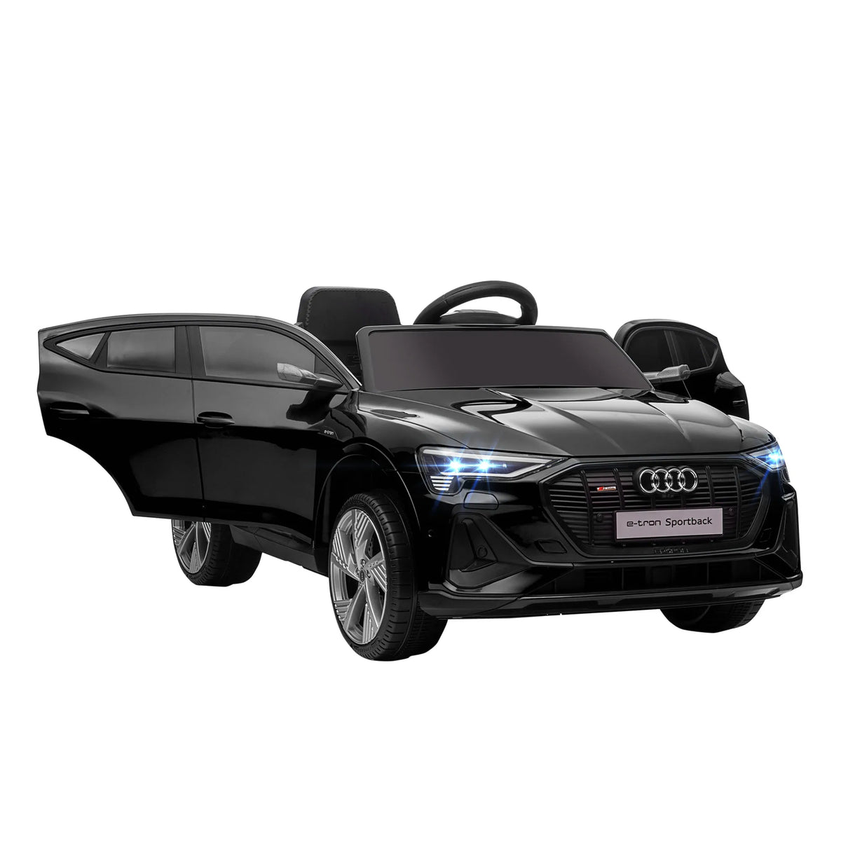 Voiture Électrique Enfant Poussette Ceinture Musicale