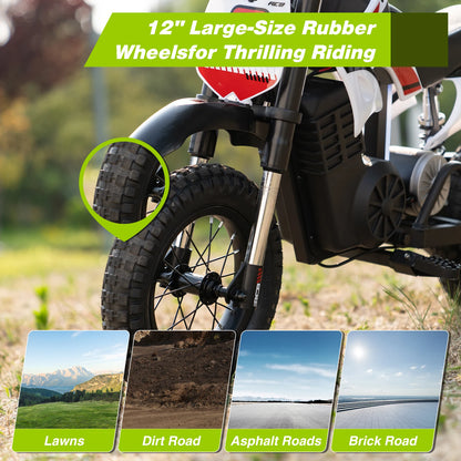 Moto Électrique Enfant Double Suspension