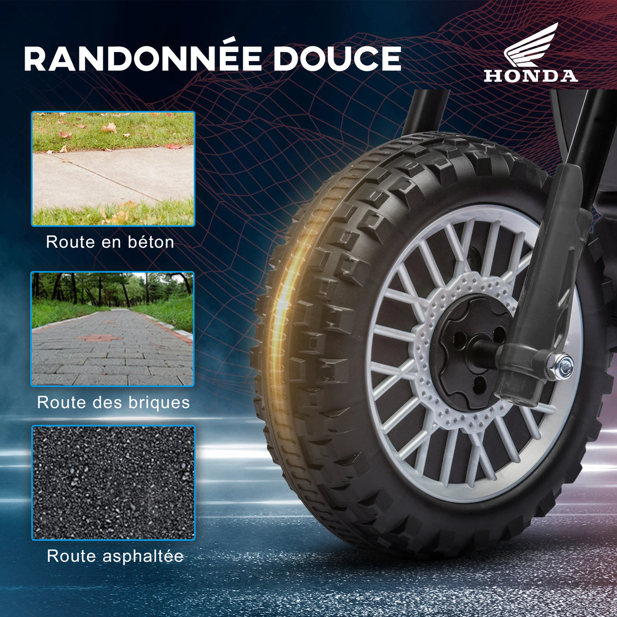 Moto Électrique Enfant Honda CRF450RL