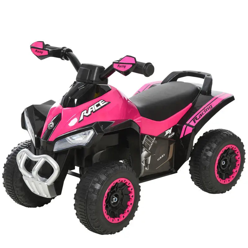 Quad Enfant à Pousser Musique Rose