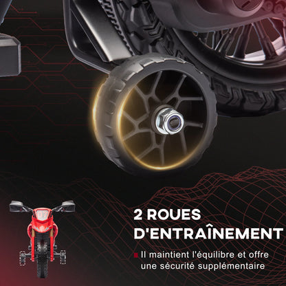 Moto Électrique Enfant Cross 2 Moteurs