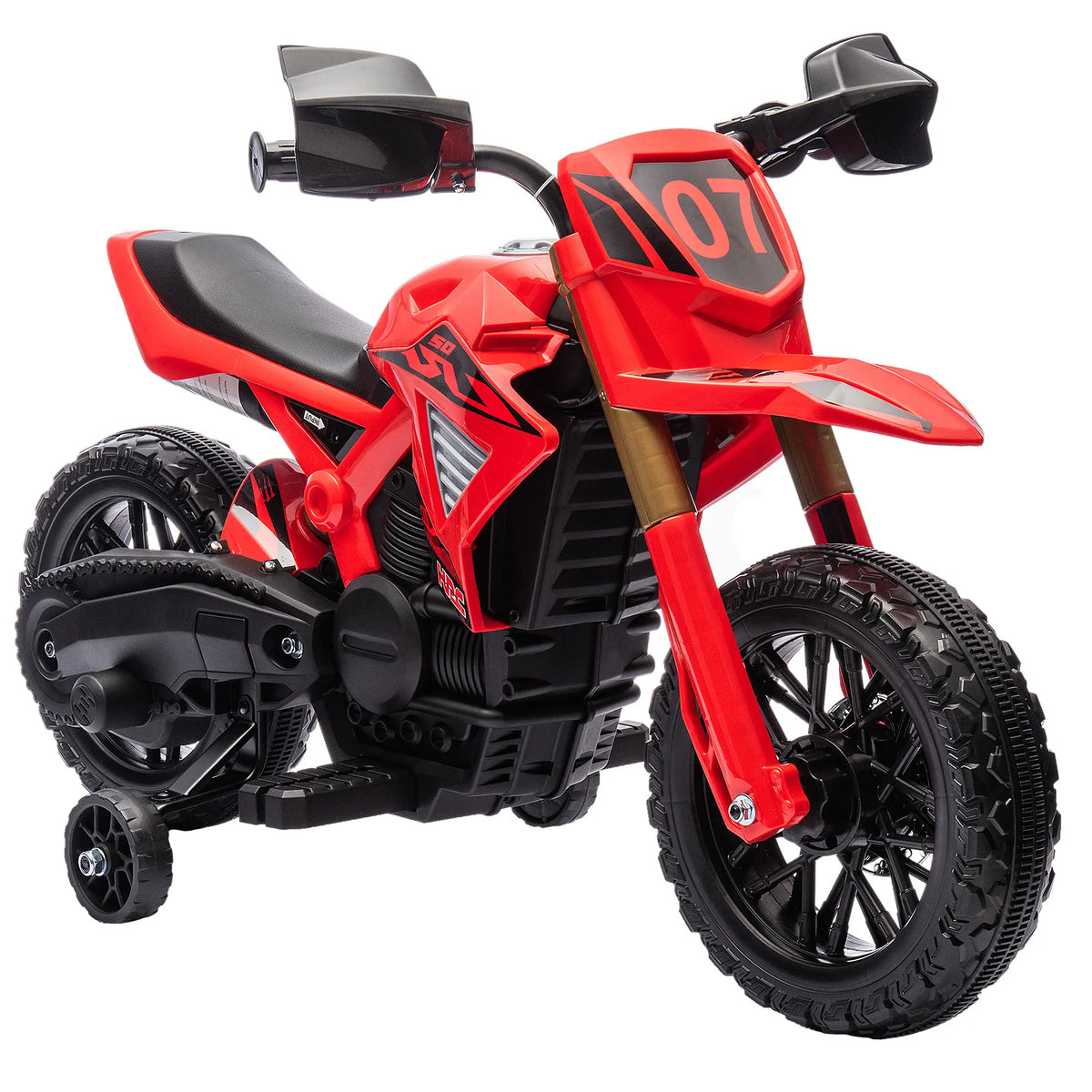 Moto Électrique Enfant Cross 2 Moteurs