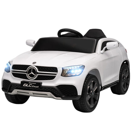 Voiture Électrique Enfant 3 Vitesses Phares LED Blanche