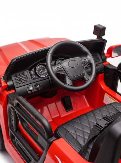 Voiture électrique enfant Toyota Land Cruiser - vue tableau de bord