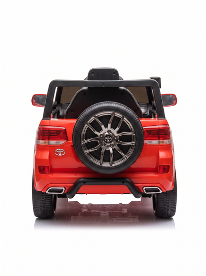 Voiture électrique enfant Toyota Land Cruiser - vue arrière