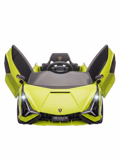 Voiture électrique enfant Lamborghini Sian Sport - vue face