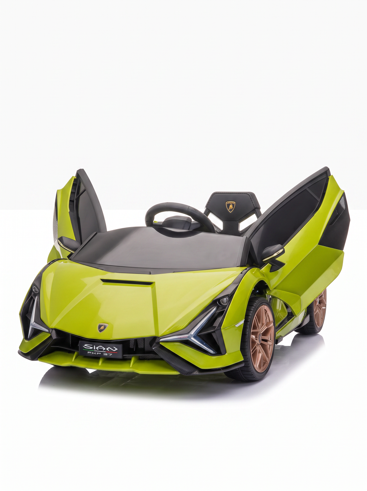 Voiture électrique enfant Lamborghini Sian Sport - vue trois-quarts droite