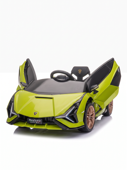 Voiture électrique enfant Lamborghini Sian Sport - vue trois-quarts droite